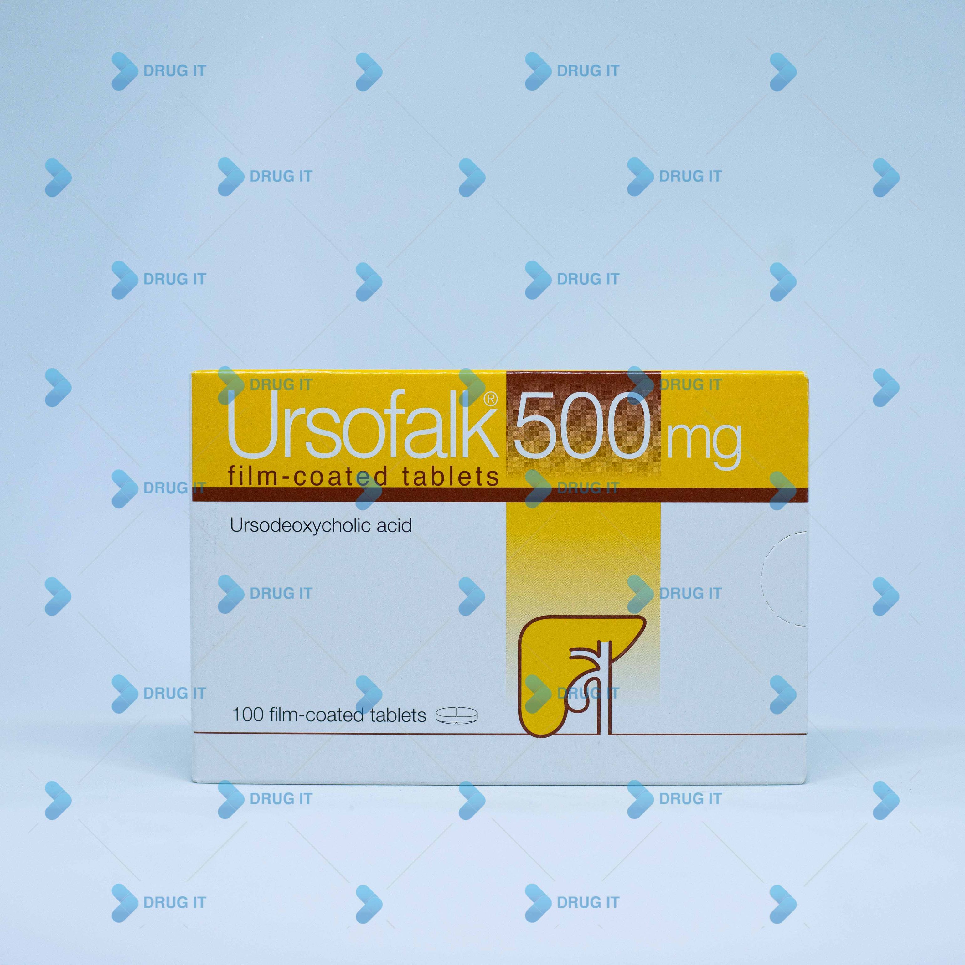 Ursofalk 500mg Tablet (100 Tablets)